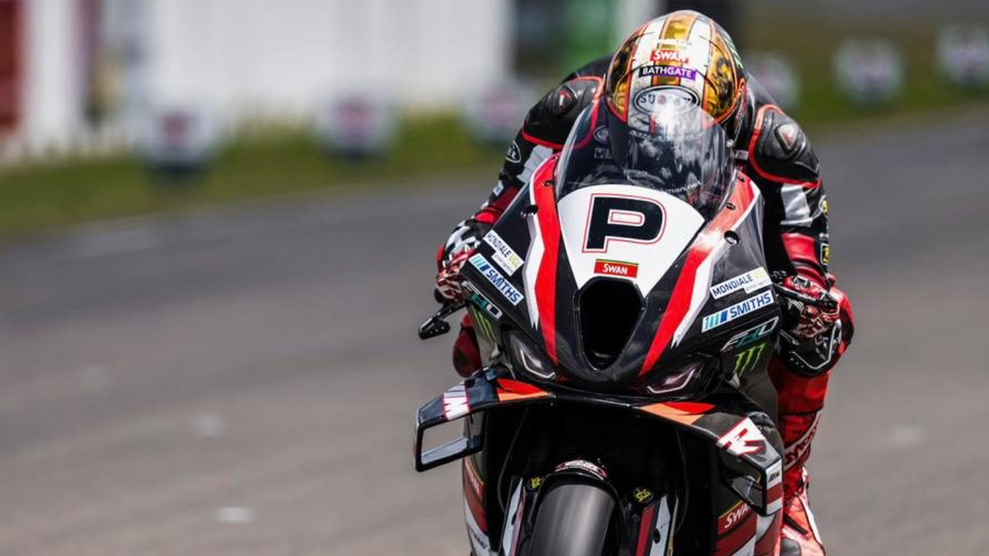 Peter Hickman, Manfield, 2024 Suzuki International Series. Credit: Instagram/Peter Hickman.